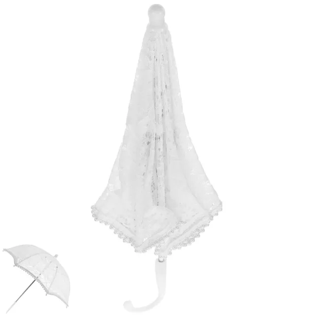 Lace Umbrella Wedding Umbrellas Parasol Handmade Cotton Western Style