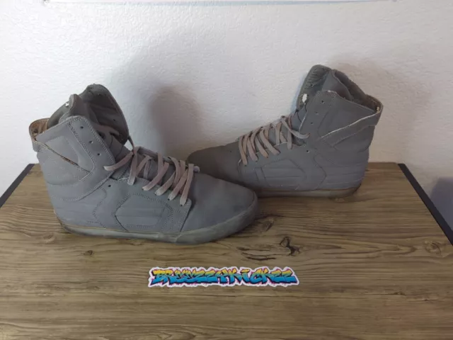 Size 14 - Supra Skytop 2 Grey