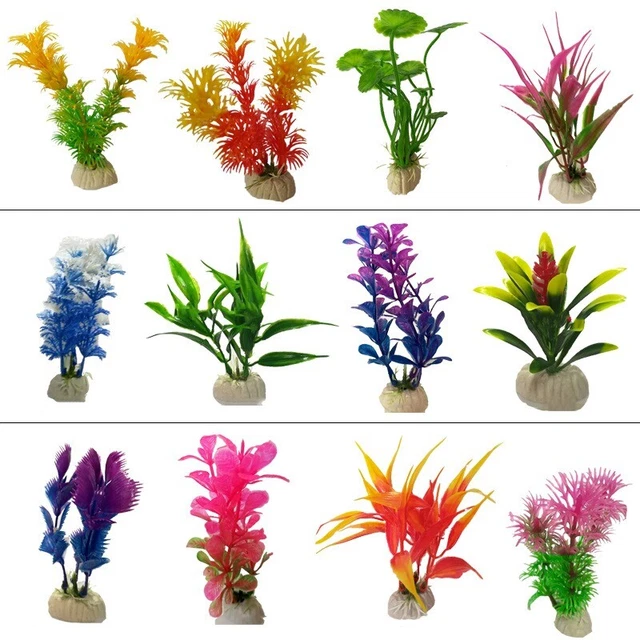 Artificial Underwater Plants Aquarium Water Plant Fish Tank Landscape Decor