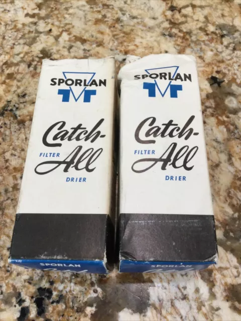 2 - Sporlan Catch-All C-032 Liquid Filter Drier 1/4" Flare NOS