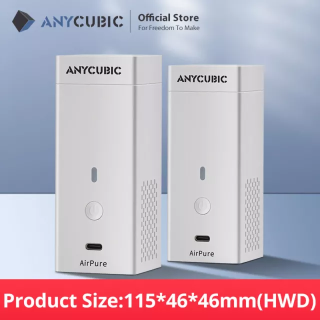 2pcs ANYCUBIC AirPure for Photon mono LCD/DLP 3D Printer Quiet Air Purifier