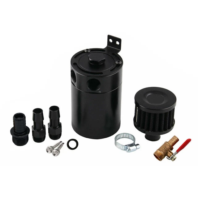 Kit Récupérateur D'huile Moteur Aputoxz à 2 Ports Avec Filtre Reniflard