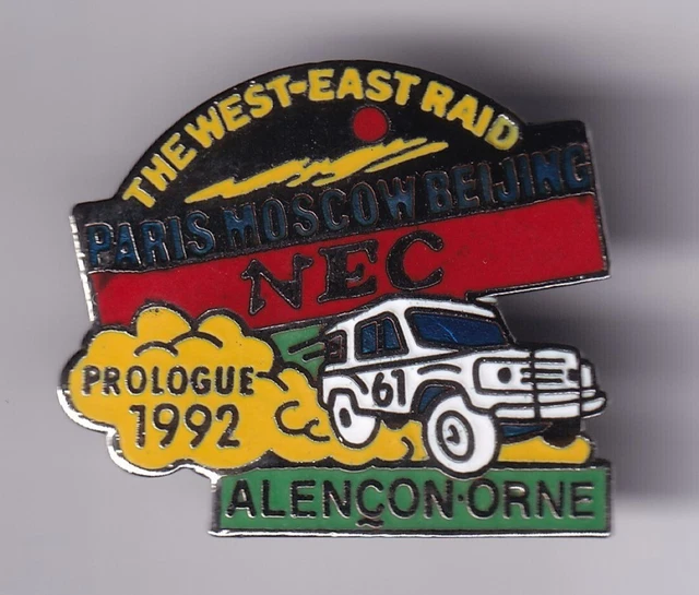 RARE PINS PIN'S .. AUTO CAR RALLYE PARIS DAKAR 4X4 TEAM LADA POCH