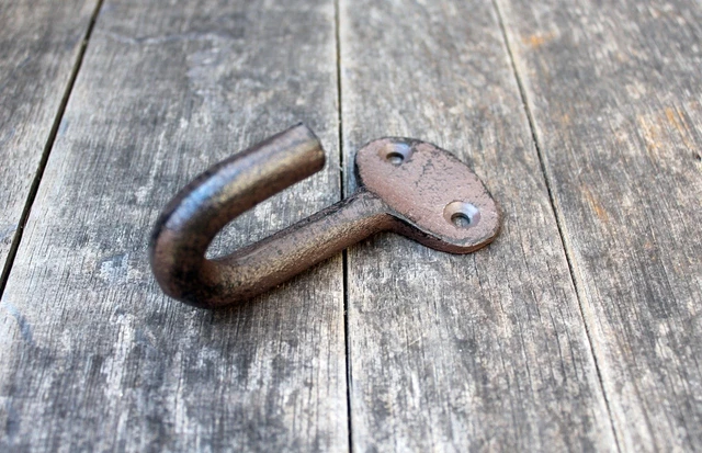 Ganci Rimovibili In Ghisa Retrò In Stile Europeo Ganci In Ferro Antico Appendiabi E Cappelli Ganci Decorativi Vari - Foto 4
