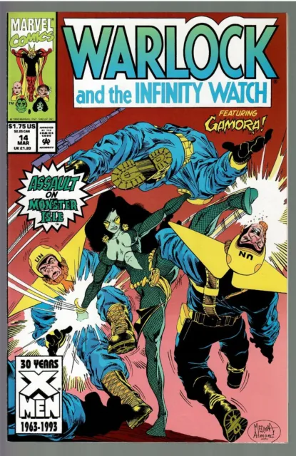 Warlock and the Infinity Watch #14 1993 VF-NM (Marvel)