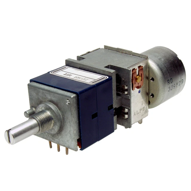 ALPS RK27112MC WITH Engine Audio Potentiometer Rotary 10K 50K 100K Log