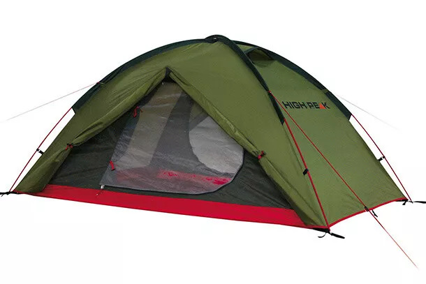 High Peak kuppelzelt Specht 3-Personen 340 x 190 x 110 cm grün