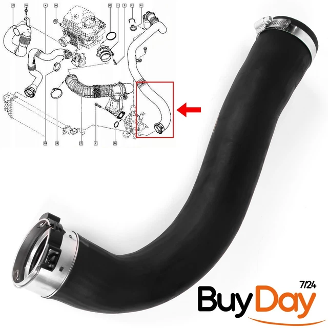 Intercooler Turbo Hose Pipe For Renault Master MK3, Movano B, NV400 2.3 DCi – 8200730589, Bol Brand