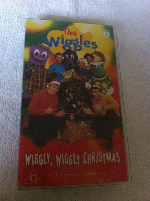The Wiggles Wiggly, Wiggly Christmas VHS video tape x 2 ABC Children play music