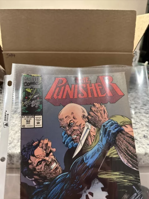 Punisher (1987 series) #92 in Near Mint minus condition. Marvel comics [h`