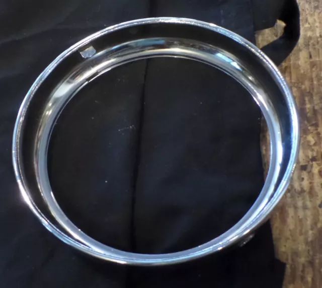 MU42 headlamp rim chrom ring Scheinwerfer 6,5 inch Ariel Sunbeam AJS BSA Norton