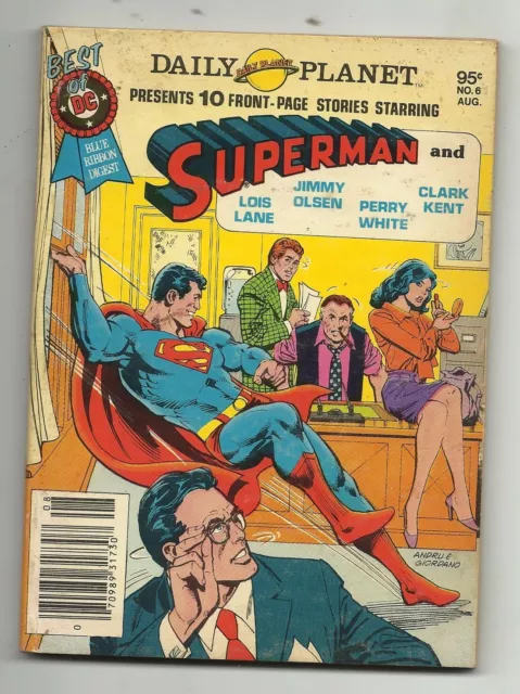 Best of DC Blue Ribbon Digest #6 - Superman - & Lois Lane  - GD/VG 3.0