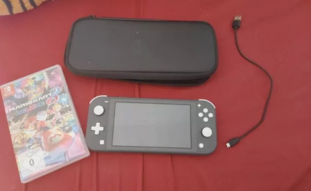 Nintendo Switch Lite Knsole + Spiel Mario Kart 8 Deluxe Gebraucht