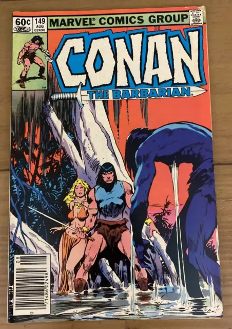 Conan the Barbarian #149 Aug 1983 Marvel Comics Group Newsstand Vintage Comic