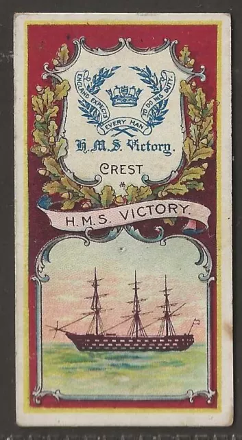 Hill (Rj) - Schlachtschiffe & Wappen 1901 - #25 - Hms Victory