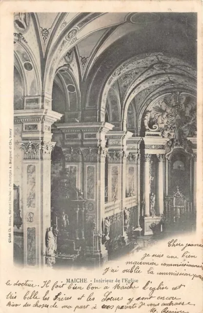 MAICHE - Intérieur de l'église  (Doubs)