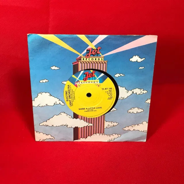 ELECTRIC LIGHT ORCHESTRA Shine A Little Love 1979 UK 7" vinyl Single 45 ELO ~~~