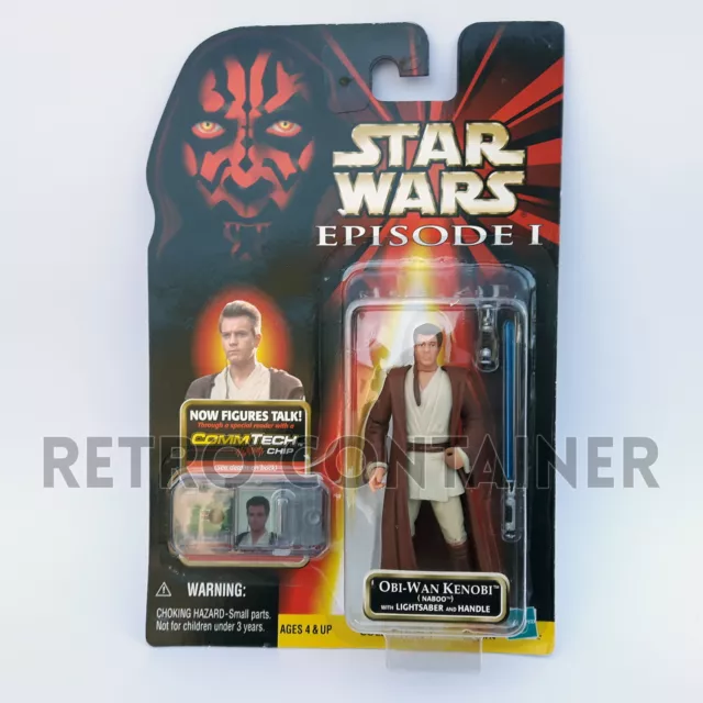 STAR WARS Kenner Hasbro Action Figure - EPISODE I - Obi Wan Kenobi (Naboo)