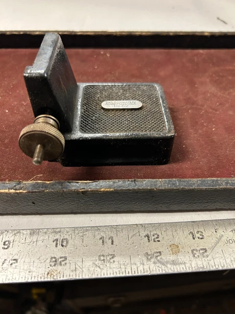 MACHINIST TpCb LATHE TOOL MILL Machinist Starrett Rule Holder No 62 MACHINIST TpCb LATHE TOOL MILL Machinist Starrett Rule Holder No 62