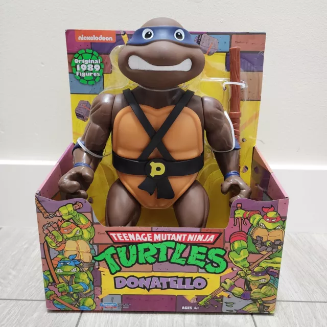 Teenage Mutant Ninja Turtles Donatello Original Classic 1989 Giant Figure 12"