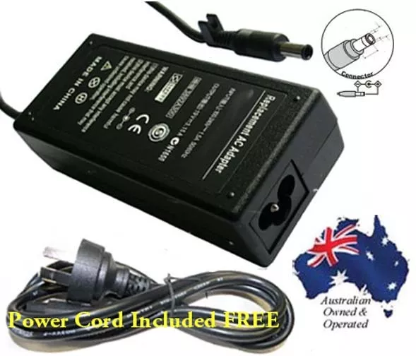 AC Adapter Replaces HP Compaq 394224-001 Power Supply Battery Charger