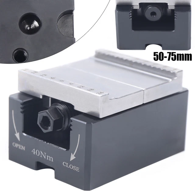 CNC Self-centering Vise Precision Milling Vice Bench Clamp Clamping Vise NEW