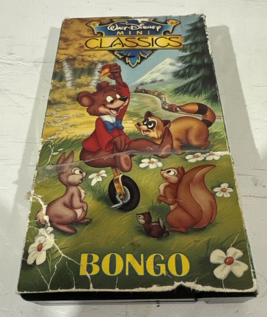 WALT DISNEY MINI Classics Bongo VHS $16.95 - PicClick AU