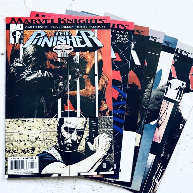 The Punisher (Vol. 3) Lot of 7 || 1 2 13-16 37 || Marvel Knights || Garth Ennis