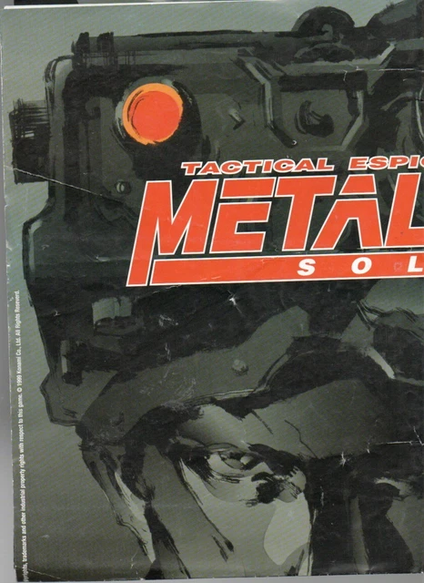 Poster Metal Gear Solid