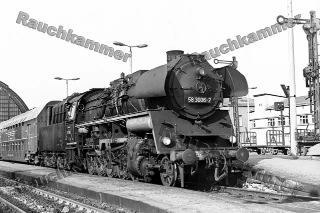 PE-Fotoabzug 10x15 DR 58 3006-2 Gera Hbf 1978 / F174618