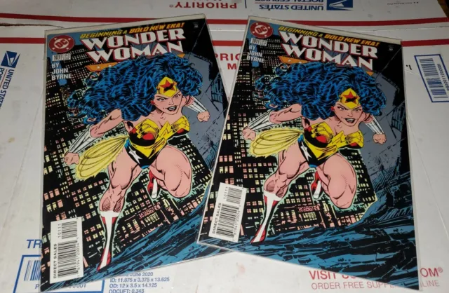 WONDER WOMAN #101 NM+ LOW PRINT LOT 2 BOOKS  1995 DC Comics RARE HOT BATMAN