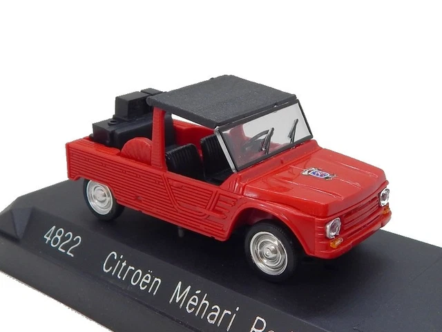 Miniature Citroën Méhari Rouge Pompiers Solido 1/43 - Année 1969, Neuve