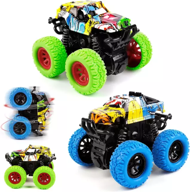 Monstertruck Auto Spielzeug,  Spielzeugautos Monster Trucks Für 3+ Jahre Kinder