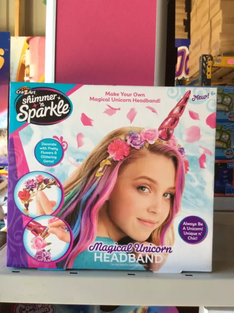 Cra-Z-Art Shimmer 'n Sparkle Make Your Own Magical Unicorn Headband