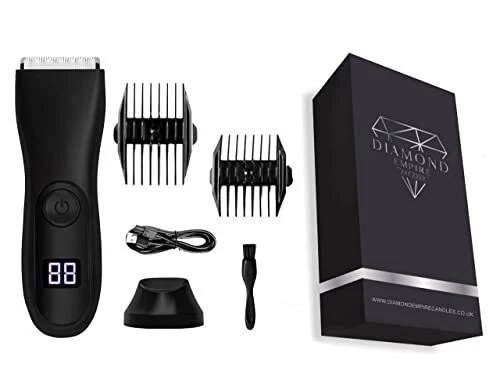 Diamond Empire Sfere Trimmer | Tagliacapelli corpo per uomo | Impermeabile