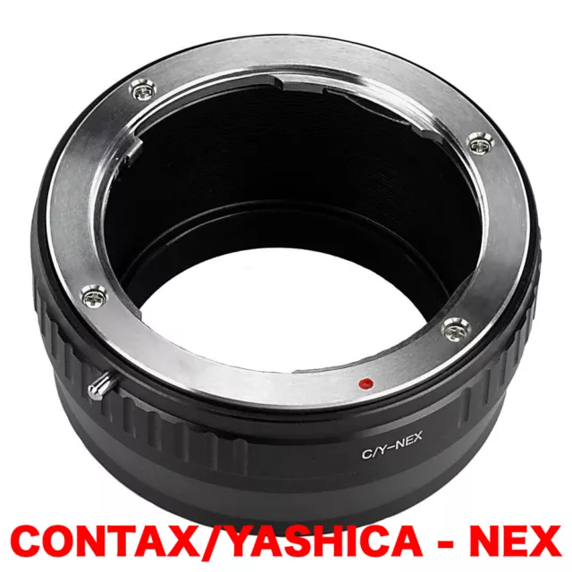 C / Y - NEX  C Y  Yashica Objektiv Lens Adapter an Sony NEX Kamera E-Mount