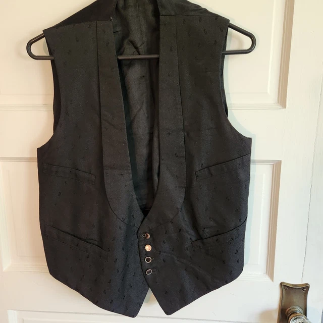 Vintage 1930s Brooks Bros Men's Tuxedo Vest