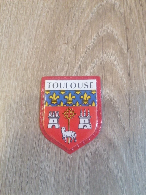 ÉCUSSON BADGE BLASON publicitaire armoiries REGILAIT région boulay EUR 2,00 - FR