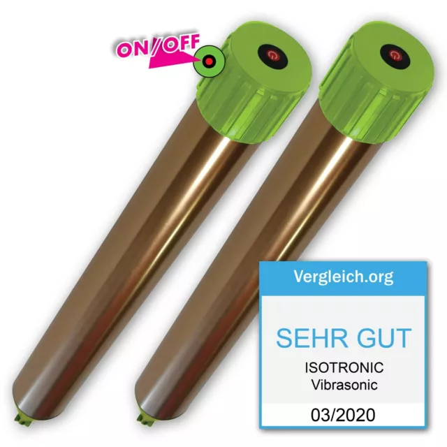 2x ISOTRONIC Maulwurfschreck Vertreiber Abwehr Falle Wühlmaus Maus Tier Ameisen - Foto 7