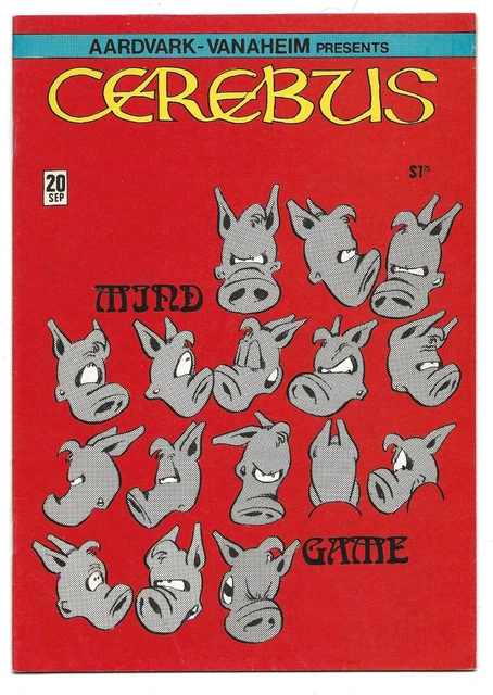 CEREBUS 20 Dave Sim (Aardvark-Vanaheim, 1980)