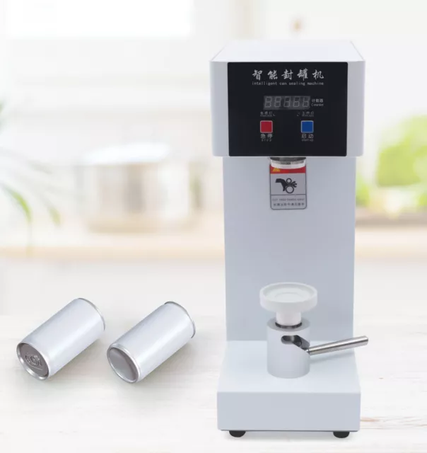 Drinking Caliber Bottle Can Sealing Machine Housing 55mm Beverage Can Sealer