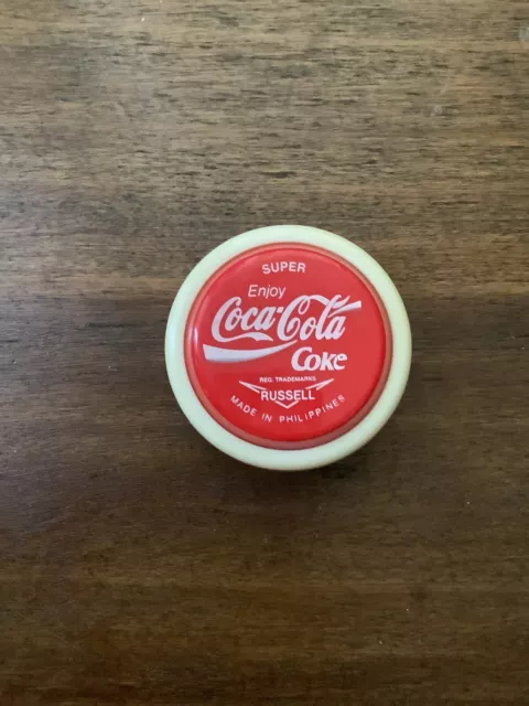 Russell Super Coca Cola Yo-Yo Made in Philippines Mid 90s, No String Attached