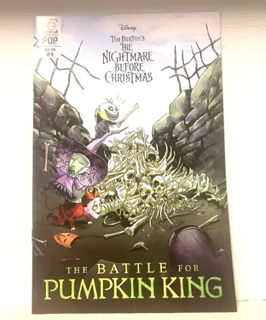 The Battle for Pumpkin King #4 Tim Burton's Nightmare Before Christmas