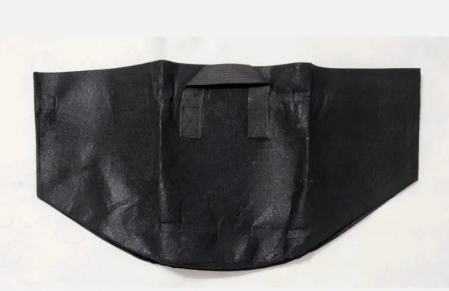 Black Disposable Tote Bags