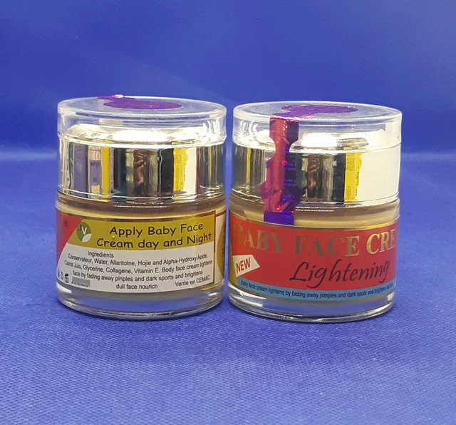 CREME ECLAIRCISSANTE visage bébé a la vitamine E, Antibouton collagène ,kojic EUR 29,00