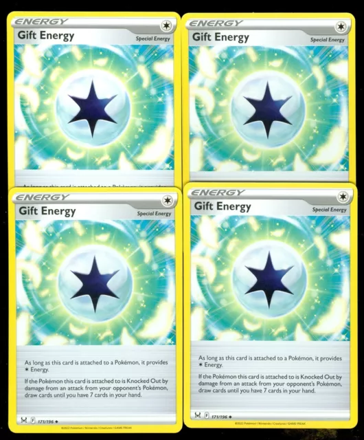 Pokemon GIFT ENERGY 171/196 - Lost Origin - - MINT 4X