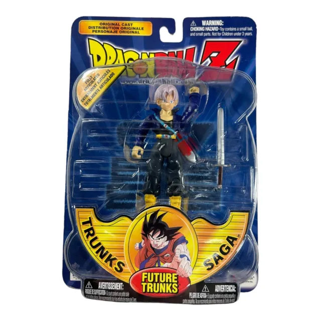 Dragon Ball Z FUTURE TRUNKS Juego de Figuras DBZ Irwin Serie 3 Elenco Original Sin Moc Nuevo