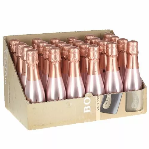 Bottega Rose Gold Spumante Brut Mini Pack of 24 x 20cl