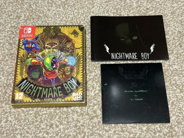 Nightmare Boy NO GAME Just Extras for Nintendo Switch