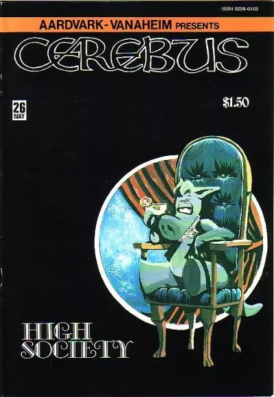 CEREBUS #26 F, Dave Sim, The Aardvark-Vanaheim Comics 1981 Stock Image